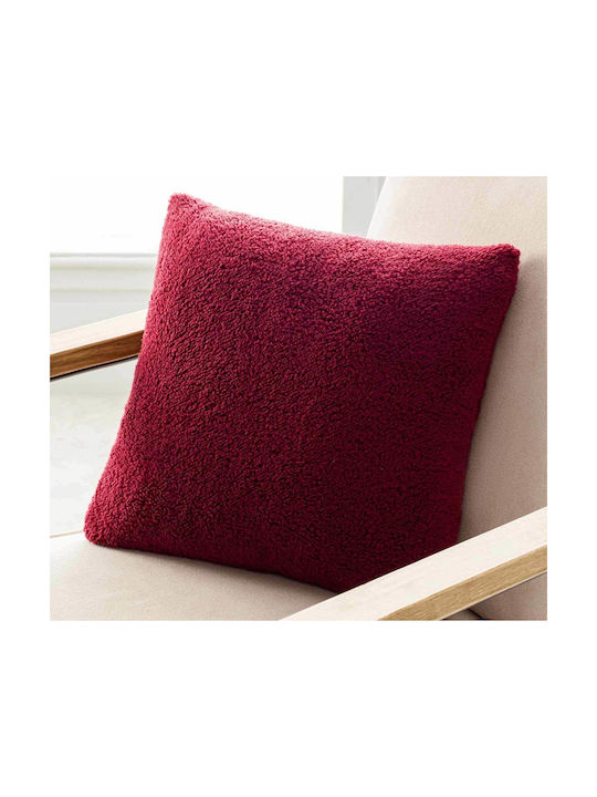 Gofis Home Decorative Pillow Case Tuffo Bordo 02 43x43cm.