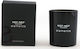 Nef-Nef Homeware Scented Candle Jar with Scent Elements Black 300gr 1pcs