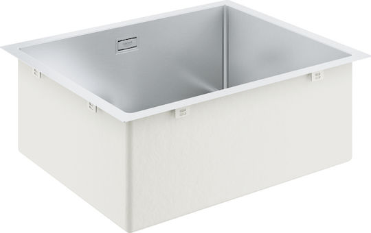 Grohe K 700 Ένθετος Νεροχύτης Inox Σατινέ Μ55xΠ45cm Ασημί