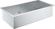 Grohe K 700 Ένθετος Νεροχύτης Inox Σατινέ Μ86xΠ46cm Ασημί