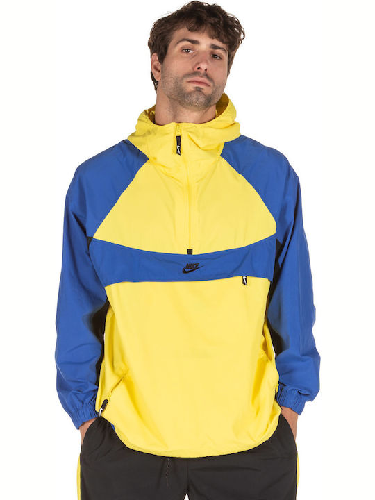 Sportswear Woven Jacke Yellow / Game Royal