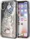 Karl Lagerfeld Liquid Glitter Back Cover Πλαστικό Χρυσό (iPhone X / XS)