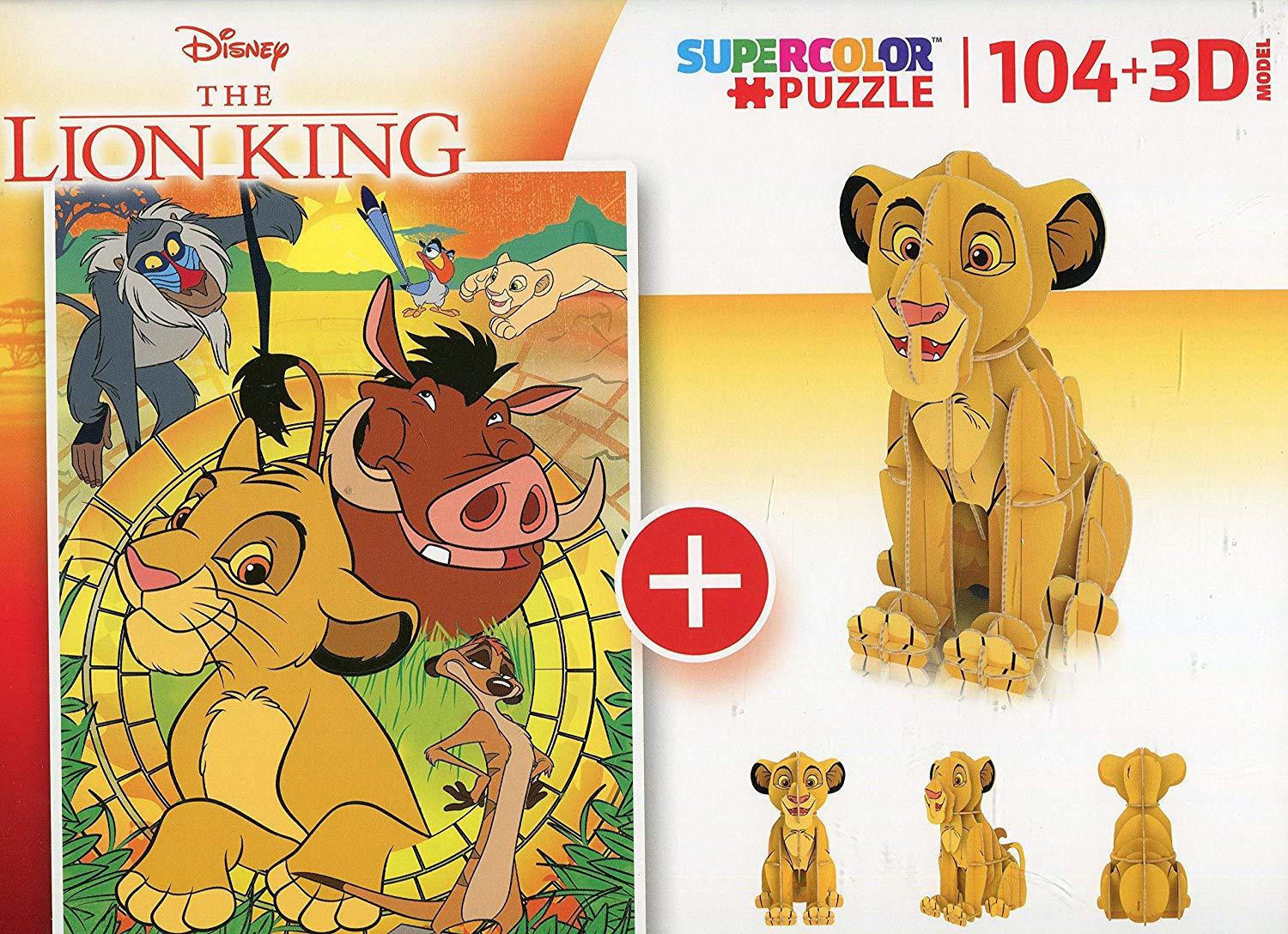Clementoni Puzzle The Lion King 104 pieces