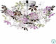 Trio Lighting Flower Πλαφονιέρα Οροφής 51εκ. Πολύχρωμη με Ντουί E14