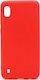 iNOS Soft TPU Silicone Back Cover Red (Galaxy A10)