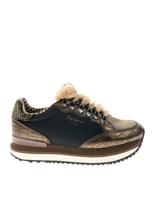 Pepe Jeans Women's Sneakers Brown PLS30905-850