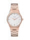 Cluse Vigoureux H-Link Women's Watch with Pink Gold Metal Bracelet