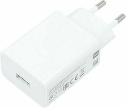 Xiaomi Wall Adapter with USB-A port 18W in White Colour (MDY-10-EF)