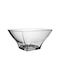 Espiel Σαλατιέρα Stephanie Salad Bowl Glass Διάφανη 23x23x12cm 1pcs