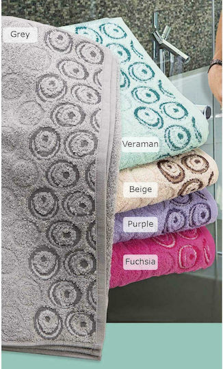 Dimcol Hand Towel Urania 30x50cm Fuchsia