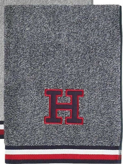 Tommy Hilfiger Facecloth Teddy 50x100cm Navy Weight 540gr/m²