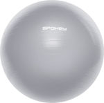 Spokey Fitball III Медицинска топка Пилатес 75см в Сив Цвят