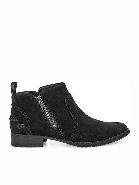 UGG 1103725 Suede Women's Ankle Boots Black