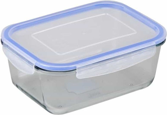 Venus Lunchbox Glas Blue Geeignet für die Mikrowelle 850ml 1Stück