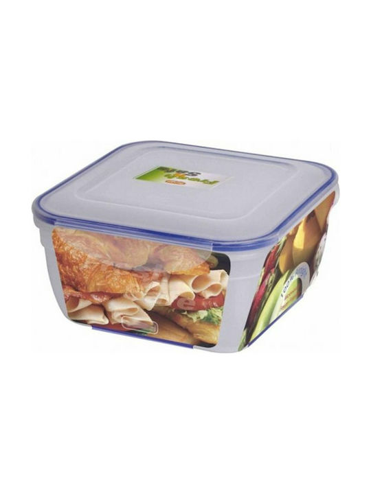 Venus Lunch Box Plastic Μπλε Suitable for for Lid for Microwave Oven 1600ml 1pcs