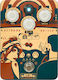 Orange Getaway Driver Pedale Wirkung Overdrive E-Gitarre