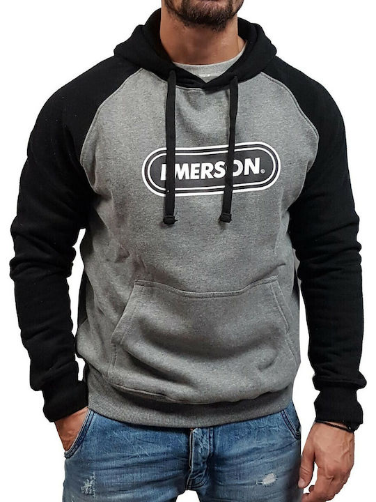 Sweatshirt mit Kapuze Dark Grey Melange