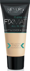 Revers Cosmetics Fix Mat All In One Make Up 30 Natural Beige 30ml