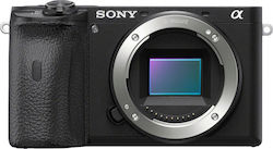 Sony Mirrorless Φωτογραφική Μηχανή α6600 Crop Frame Body Black