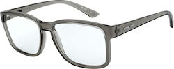 Arnette Dirkk Men's Acetate Prescription Eyeglass Frames Gray AN7177 2590