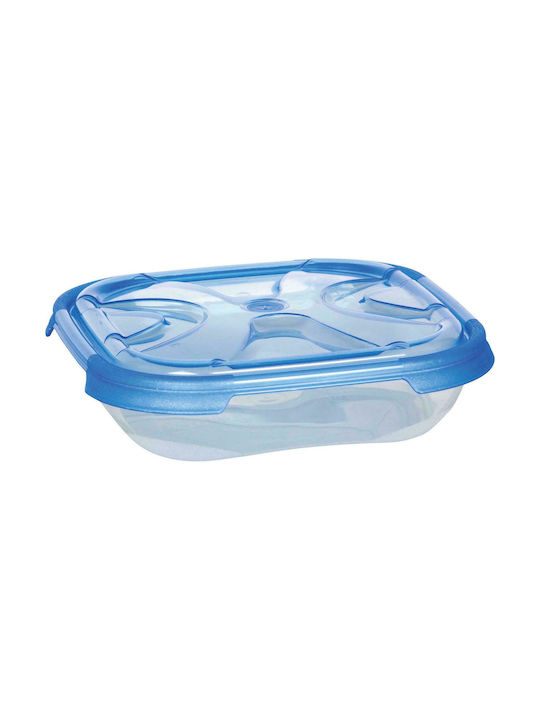 Cyclops Fresco Lunch Box Plastic Μπλε Suitable for for Lid for Microwave Oven 550ml 1pcs