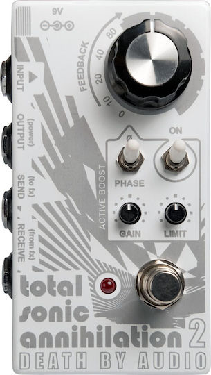 Death By Audio Πετάλι Booster Ηλεκτρικής Κιθάρας Total Sonic Annihilation 2