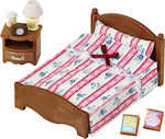 Epoch Toys Miniatur-Spielzeug Semi Double Bed Sylvanianische Familien für 3+ Jahre 100cm