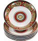 Versace Italy Porcelain Serving Bowl with Diameter 11cm 6pcs