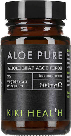 Kiki Health Aloe Pure 600mg 20 Растителни Капсули