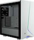 Carbide Spec-06 RGB Tempered Glass Gaming Midi-Turm Computergehäuse Weiß