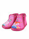 Kinderhausschuhe Stiefel Fuchsie