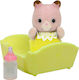 Epoch Toys Παιχνίδι Μινιατούρα Sylvanian Families Hamster Baby για 3+ Ετών