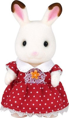 Epoch Toys Miniature Toy Chocolate Rabbit Girl Sylvanian Families for 3+ Years 7.5cm.