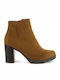 Migato Suede Women's Ankle Boots Tabac Brown DH6425-23