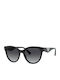 Emporio Armani Women's Sunglasses with Black Plastic Frame and Black Lens EA4140 50018G