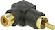 DeLock Converter RCA male to RCA female 0pcs (66168)