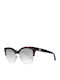 Balenciaga Damen Sonnenbrille mit Braun Schildkröte Gestell und Gray Linse