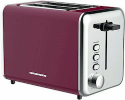 Heinner TP-1000BG TP-1000BG Toaster 2 Schlitze 850W Lila