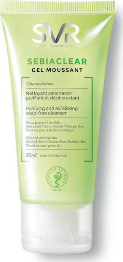 SVR Laboratoire Dermatologique Sebiaclear Gel Facial Cleanser 50ml