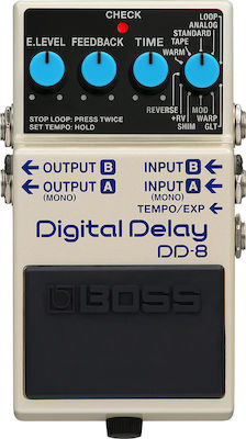 Boss Πετάλι Delay Ηλεκτρικής Κιθάρας DD-8 Digital Delay