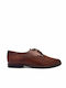 Ragazza Women's Leather Derby Shoes Brown