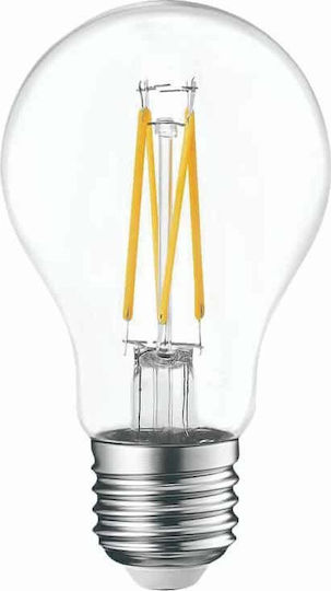 Universe Λάμπα LED 7W 103mm για Ντουί E27 και Σχήμα A60 Θερμό Λευκό 806lm Dimmable