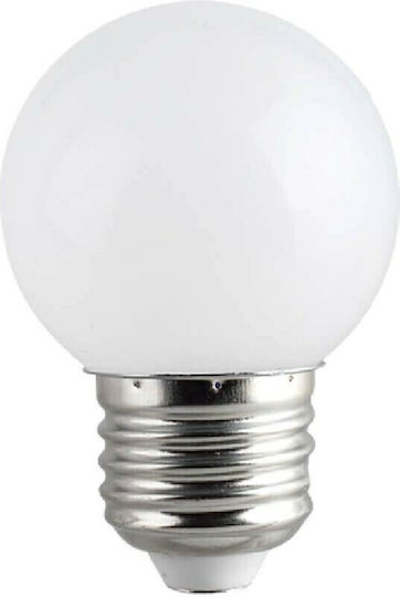 Vivalux LED-Lampe 1W für Fassung E27 und Form G45 Kühles Weiß 95lm