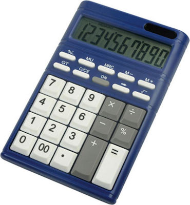 Milan 150410 Calculator 10 Digits in Blue Color