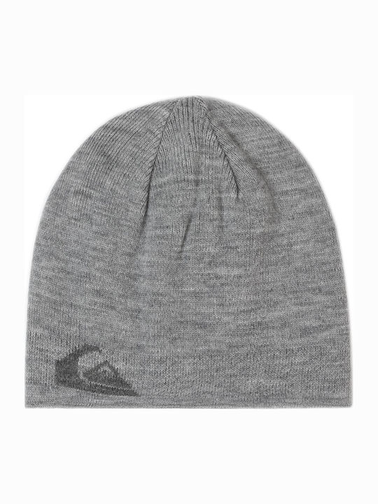 Quiksilver Beanie Ανδρικός Σκούφος Πλεκτός σε Γκρι χρώμα