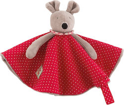 Moulin Roty Πανάκι Μωρού Doudou Topino Nini Κόκκινο Moulin Roty Πανάκι Μωρού Doudou Topino Nini Κόκκινο