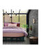 Das Home Sheet for Single Bed with Elastic 100x200+35cm. 1009 Lilac