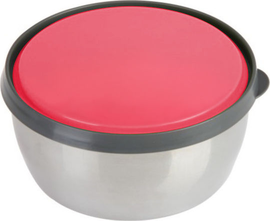 Veltihome Δοχείο Φαγητού Ροζ 1lt