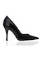 Sante Patent Leather Pointed Toe Stiletto Black High Heels