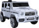 Mercedes AMG G63 Cu Un Loc cu Telecomandă Licențiat 12 Volți Alb